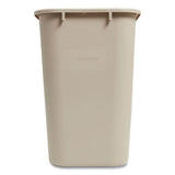 Coastwide Professional™ Open Top Indoor Trash Can, Plastic, 10.25 Gal, Beige freeshipping - TVN Wholesale 