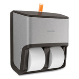 Coastwide Professional™ J-series Quad Bath Tissue Dispenser, 13.52 X 7.51 X 14.66, Black Metallic freeshipping - TVN Wholesale 