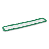 Coastwide Professional™ Looped-end Dust Mop Head, Microfiber, 48 X 5, Green freeshipping - TVN Wholesale 