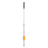 Coastwide Professional™ Wet-mop Extension Pole, 35 To 60" Aluminum Handle, Gray freeshipping - TVN Wholesale 