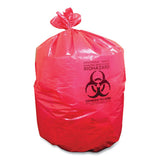 Coastwide Professional™ Biohazard Can Liners, 33 Gal, 33 X 39, Red, 150-carton freeshipping - TVN Wholesale 