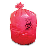 Coastwide Professional™ Biohazard Can Liners, 45 Gal, 40 X 46, Red, 200-carton freeshipping - TVN Wholesale 