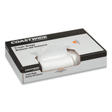 Coastwide Professional™ Accufit Linear Low-density Can Liners, 23 Gal, 0.9 Mil, 28" X 45", Clear, 200-carton freeshipping - TVN Wholesale 