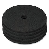 Coastwide Professional™ Stripping Floor Pads, 20" Diameter, Black, 5-carton freeshipping - TVN Wholesale 