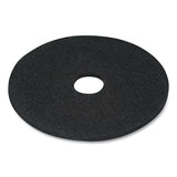 Coastwide Professional™ Stripping Floor Pads, 17" Diameter, Black, 5-carton freeshipping - TVN Wholesale 