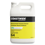 Coastwide Professional™ Neutral Multi-purpose Cleaner 64 Eco-id Concentrate, Citrus Scent, 1 Gal Bottle, 4-carton freeshipping - TVN Wholesale 