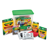 Crayola® Creativity Tub, Crayons, Markers, Colored Pencils, Construction Paper, 80 Pieces freeshipping - TVN Wholesale 