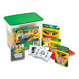 Crayola® Creativity Tub, Crayons, Markers, Colored Pencils, Construction Paper, 80 Pieces freeshipping - TVN Wholesale 