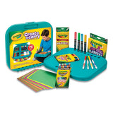 Crayola® Create N' Carry Case, Combo Art Storage Case And Lap Desk, 75 Pieces freeshipping - TVN Wholesale 
