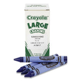 Crayola® Bulk Crayons, Large, Blue, 12-box freeshipping - TVN Wholesale 