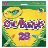 Oil Pastels, 28 Assorted Colors, 28-pack