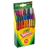 Crayola® Twistables Mini Crayons, 24 Colors-pack freeshipping - TVN Wholesale 