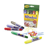 Crayola® Washable Window Crayons, Assorted Colors, 5-set freeshipping - TVN Wholesale 
