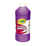 Crayola® Premier Tempera Paint, Yellow, 16 Oz Bottle freeshipping - TVN Wholesale 