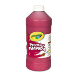 Crayola® Premier Tempera Paint, Red, 16 Oz Bottle freeshipping - TVN Wholesale 