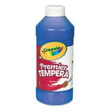 Crayola® Premier Tempera Paint, Blue, 16 Oz Bottle freeshipping - TVN Wholesale 