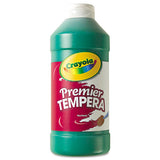 Crayola® Premier Tempera Paint, Green, 16 Oz Bottle freeshipping - TVN Wholesale 