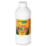 Crayola® Premier Tempera Paint, White, 32 Oz Bottle freeshipping - TVN Wholesale 
