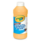 Crayola® Washable Paint, Peach, 16 Oz Bottle freeshipping - TVN Wholesale 