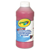 Crayola® Washable Paint, Red, 16 Oz Bottle freeshipping - TVN Wholesale 