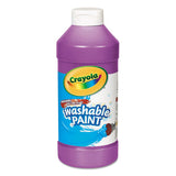 Crayola® Washable Paint, Violet, 16 Oz Bottle freeshipping - TVN Wholesale 