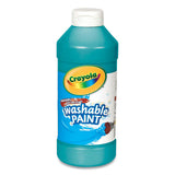 Crayola® Artista Ii Washable Tempera Paint, Turquoise, 16 Oz Bottle freeshipping - TVN Wholesale 