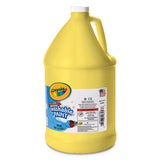 Crayola® Washable Paint, Yellow, 1 Gal Bottle freeshipping - TVN Wholesale 