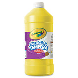 Crayola® Artista Ii Washable Tempera Paint, Yellow, 32 Oz Bottle freeshipping - TVN Wholesale 
