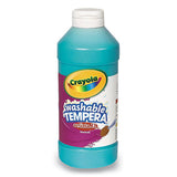 Crayola® Artista Ii Washable Tempera Paint, Turquoise, 16 Oz Bottle freeshipping - TVN Wholesale 