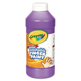 Crayola® Washable Fingerpaint, Violet, 16 Oz Bottle freeshipping - TVN Wholesale 