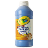 Crayola® Washable Fingerpaint, Blue, 16 Oz Bottle freeshipping - TVN Wholesale 