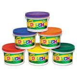 Modeling Dough Bucket, 3 Lbs, Assorted Colors, 6 Buckets-set