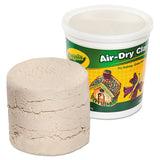 Crayola® Air-dry Clay, White, 5 Lbs freeshipping - TVN Wholesale 