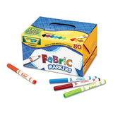 Crayola® Fabric Marker Classpack, Broad Bullet Tip, Assorted Colors, 80-set freeshipping - TVN Wholesale 