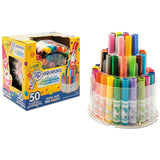 Crayola® Pip-squeaks Telescoping Marker Tower, Medium Bullet Tip, Assorted Colors, 50-pack freeshipping - TVN Wholesale 
