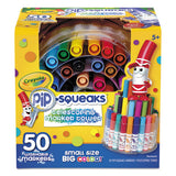 Crayola® Pip-squeaks Telescoping Marker Tower, Medium Bullet Tip, Assorted Colors, 50-pack freeshipping - TVN Wholesale 