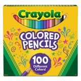 Crayola® Long-length Colored Pencil Set, 3.3 Mm, 2b (#1), Assorted Lead-barrel Colors, 24-pack freeshipping - TVN Wholesale 