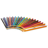 Crayola® Short-length Colored Pencil Set, 3.3 Mm, 2b (#1), Assorted Lead-barrel Colors, 36-pack freeshipping - TVN Wholesale 