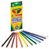 Crayola® Short-length Colored Pencil Set, 3.3 Mm, 2b (#1), Assorted Lead-barrel Colors, Dozen freeshipping - TVN Wholesale 