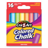 Cra-Z-Art® Colored Chalk, Assorted Colors, 16-pack freeshipping - TVN Wholesale 
