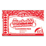 Cra-Z-Art® Washable Watercolor Classroom Pack, 8-color Kits (assorted Colors), 36 Kits-box freeshipping - TVN Wholesale 