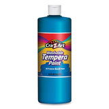 Cra-Z-Art® Washable Tempera Paint, Blue, 32 Oz Bottle freeshipping - TVN Wholesale 