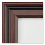 DAX® Desk-wall Photo Frame, Plastic, 8 1-2 X 11, Rosewood-black freeshipping - TVN Wholesale 