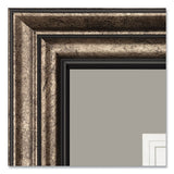 DAX® Document Frame, Desk-wall, Wood, 11 X 14 Matted To 8.5 X 11, Antique Charcoal Brushed Finish freeshipping - TVN Wholesale 