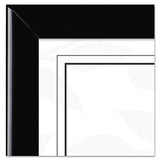 DAX® Value U-channel Document Frames W-certificates, 8 1-2 X 11, Black, 2-pack freeshipping - TVN Wholesale 