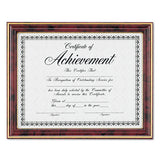 DAX® Gold-trimmed Document Frame With Certificate, Wood, 8.5 X 11, Mahogany freeshipping - TVN Wholesale 