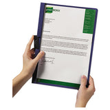 Durable® Duraclip Report Cover, Clip Fastener, 8.5 X 11,  Clear-graphite, 25-box freeshipping - TVN Wholesale 