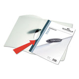 Durable® Swingclip Clear Report Cover, Swing Clip, 8.5 X 11, Clear-clear, 25-box freeshipping - TVN Wholesale 