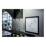 Durable® Duraframe Magnetic Sign Holder, 8.5 X 11, Black Frame, 2-pack freeshipping - TVN Wholesale 