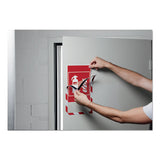 Durable® Duraframe Security Magnetic Sign Holder, 8 1-2" X 11", Red-white Frame, 2-pack freeshipping - TVN Wholesale 